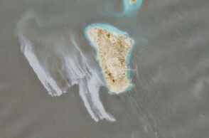 Πιθανή πετρελαιοκηλίδα κοντά στο νησί Χαργκ, εντοπισμένη από το δορυφορικό σύστημα Copernicus