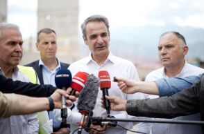 Μητσοτάκης: Εγκαινιάστηκε το ανακαινισμένο Παλάτι των Δεσποτών στον Μυστρά 