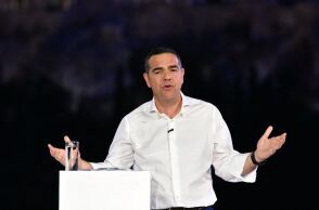 ΠΑΡΟΥΣΙΑΣΗ ΤΟΥ ΟΝΟΜΑΤΟΣ ΚΑΙ ΤΗΣ ΙΔΡΥΤΙΚΗΣ ΔΙΑΚΗΡΥΞΗΣ ΤΟΥ ΝΕΟΥ ΚΟΜΜΑΤΟΣ ΤΟΥ ΑΛΕΞΗ ΤΣΙΠΡΑ (ΤΑΤΙΑΝΑ ΜΠΟΛΑΡΗ/EUROKINISSI)
