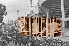 Κόσμος στην οδό Τσόχα και κορίτσια του Αναμορφωτηρίου Θηλέων | Σύνθεση
