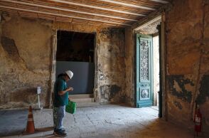 Οι εργασίες αποκατάστασης στο Εθνικό Μουσείο της Βραζιλίας, μετά την πυρκαγιά του 2022