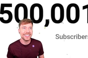 Ο MrBeast έγραψε ιστορία στο YouTube με 500 εκατομμύρια συνδρομητές