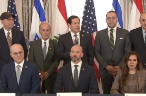 Ισραήλ, Λίβανος και ΗΠΑ υπέγραψαν τριμερή συμφωνία για κατάπαυση του πυρός