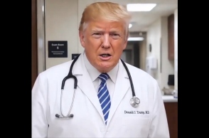 «Είμαι ο Dr. Trump και έχω ένα σχέδιο»: Το ΑΙ βίντεο με τον πρόεδρο των ΗΠΑ να θεραπεύει διάσημους