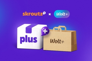 Στρατηγική συνεργασία Skroutz και Wolt για πιο εύκολες, γρήγορες και συμφέρουσες online αγορές