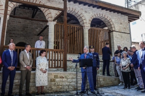 Ο Κωνσταντίνος Τασούλας εγκαινίασε τα Οθωμανικά Μνημεία στα Ιωάννινα, παρουσία της Λίνας Μενδώνη	