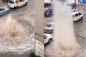 Καινούργιο σιντριβάνι απέκτησε ο Δήμος Ιλίου μετά την κακοκαιρία που χτύπησε την περιοχή