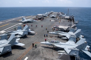ΗΠΑ: Το αεροπλανοφόρο USS Lincoln επιστρέφει μετά από 272 ημέρες στη θάλασσα 