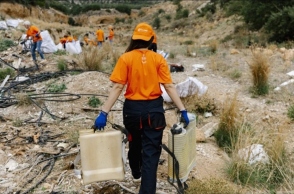 Cyclone Project: Πάνω από 1.800 τόνοι απορριμμάτων απομακρύνθηκαν από Αργολίδα, Μεσσηνία και Φωκίδα