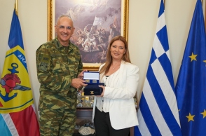 Η νέα πρέσβειρα  του Ισραήλ στον αρχηγό ΓΕΕΘΑ: «Φίλοι, εταίροι, σύμμαχοι, Ελλάδα και Ισραήλ» 