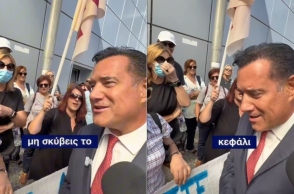 Γεωργιάδης στο Βόλο: «Εμπρός λαέ μην σκύβεις το κεφάλι, μου είχε λείψει η συμμορία της μιζέριας»