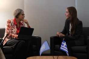 Δόμνα Μιχαηλίδου από Νέα Υόρκη: «Η Ελλάδα βάζει τη στέγαση και την κοινωνική προστασία στο κέντρο της διεθνούς συζήτησης»