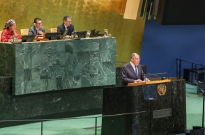 Επίθεση Λαβρόφ απο τη ΓΣ του ΟΗΕ: Η Ευρώπη κάνει ό,τι μπορεί για να αποτρέψει τα ειρηνευτικά σχέδια για την Ουκρανία