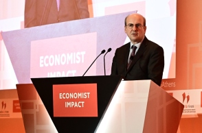 Ο υπουργός Εθνικής Οικονομίας και Οικονομικών Κωστής Χατζηδάκης 