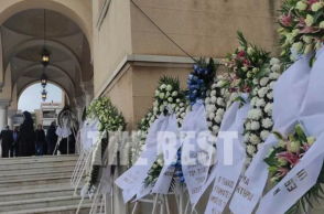 Η κηδεία του δημοσιογράφου Παναγιώτη Τζένου τελέστηκε στην Πάτρα