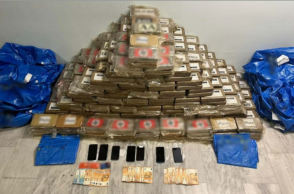 Η ποσότητα-μαμούθ κοκαΐνης που βρέθηκε στη Θεσσαλονίκη