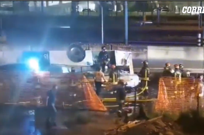 Πτώση λεωφορείου από οδογέφυρα στη Βενετία με τουλάχιστον 20 νεκρούς