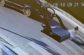 Σοκαριστικό τροχαίο στον Πλατανιά Χανιών: ΙΧ παρέσυρε πεζό και τον εκσφενδόνισε μέτρα μακριά