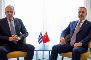 Συνάντηση Γεραπετρίτη - Φιντάν στη Σόφια: Το μήνυμα του Έλληνα ΥΠΕΞ για το νομοσχέδιο για τη «Γαλάζια Πατρίδα»