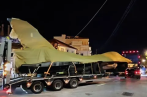 Μεταφέρθηκε με πλοίο το F-16 που έκανε αναγκαστική προσγείωση στο αεροδρόμιο Ζακύνθου