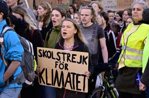 Η Γκρέτα Τούνμπεργκ έγινε το «πρόσωπο» του παγκόσμιου κινήματος για την κλιματική αλλαγή