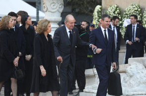 Η βασιλομήτωρ της Ισπανίας Σοφία και ο Χουάν Κάρλος