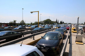 Αυξημένη κίνηση στα διόδια 