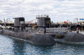 Υποβρύχια της Αυστραλίας σε ναυτική βάση του Περθ