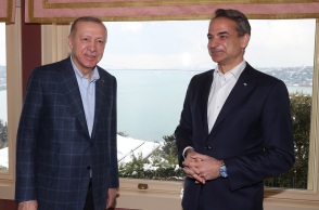 Κυριάκος Μητσοτάκης - Ρετζέπ Ταγίπ Ερντογάν