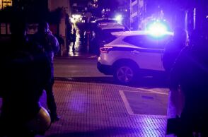 Περιπολικό της ΕΛ.ΑΣ. σε περιστατικό κατά τη διάρκεια της νύχτας