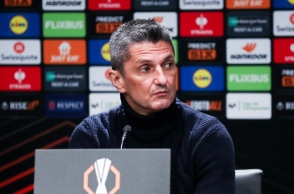 Ο προπονητής του ΠΑΟΚ Ραζβάν Λουτσέσκου 