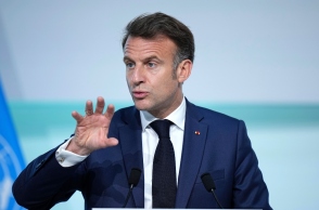 Ο πρόεδρος της Γαλλίας, Εμανουέλ Μακρόν 