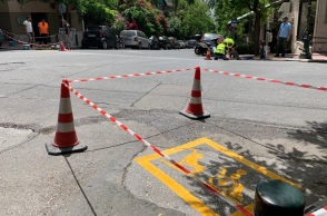 Σήμανση στις ράμπες 