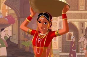 Σκηνή από την animation ταινία «Bombay Rose» © Netflix