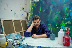 Μια συζήτηση με τον ζωγράφο Τζουλιάνο Καγκλή για το «Βαθύ Μπλε»