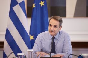 Ο πρωθυπουργός της Ελλάδας Κυριάκος Μητσοτάκης