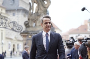 O πρωθυπουργός Κυριάκος Μητσοτάκης