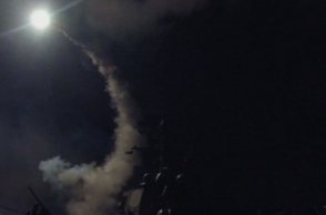 Raw: US Missiles Fired at Syria