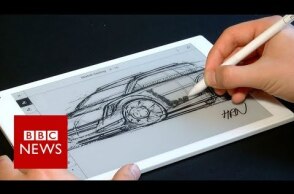Digital notepad 'feels like real paper' - BBC News