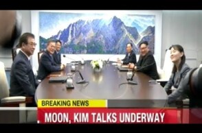 "I Hope You Really Enjoy The Noodles That We Brought" Kim Jong Un And President Moon Begin Talks