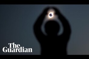 Chile total eclipse captured in timelapse video