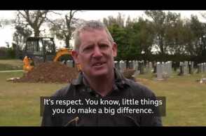 Coronavirus ‘I’m digging graves for people who are still living’