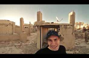 360° camera captures Syrian 'ghost town' of Homs