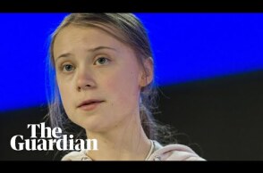 'What will you tell your children?': Greta Thunberg blasts climate inaction at Davos