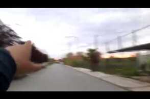 Σκύλος πυροβολημένος στο Δροσερό Ξάνθης 9-4-2017