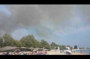 Δυο φωτιές στο Πλωμάρι