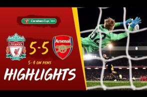 Liverpool 5-5 Arsenal (5-4 on penalties) Reds win dramatic 10-goal thriller | Highlights