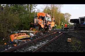 25 Verletzte bei Zugunglück bei Rendsburg