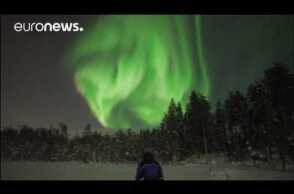 Φινλανδία: Εντυπωσιακές εικόνες από το βόρειο σέλας