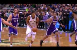 Giannis Antetokounmpo Puts On a Show vs Kings